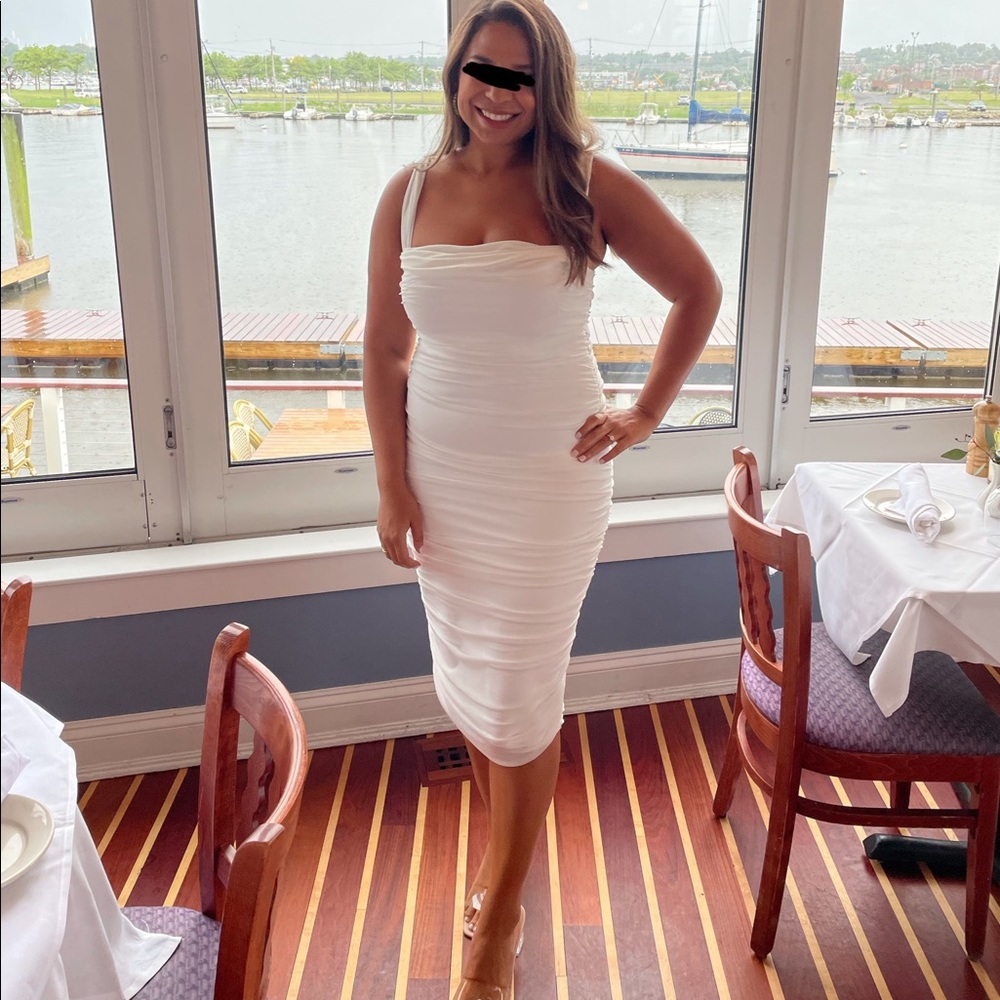 White dress